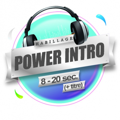 production audio pro power intro habillage radio et webradio